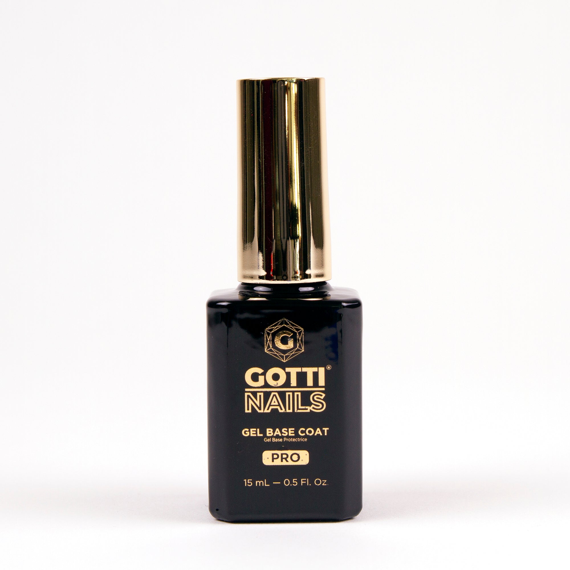 Gotti Nails Base Coat THICK formula .5oz 15ml. Super Sticky Fast Soak Off