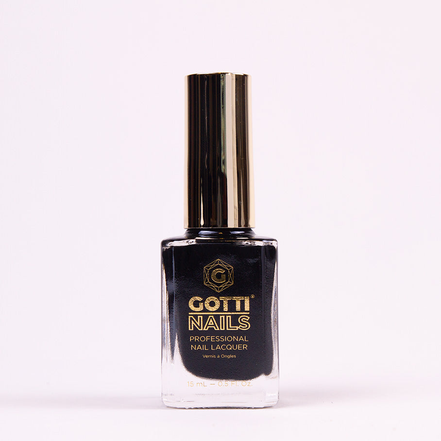 #02L Gotti Nail Lacquer - Back To Black