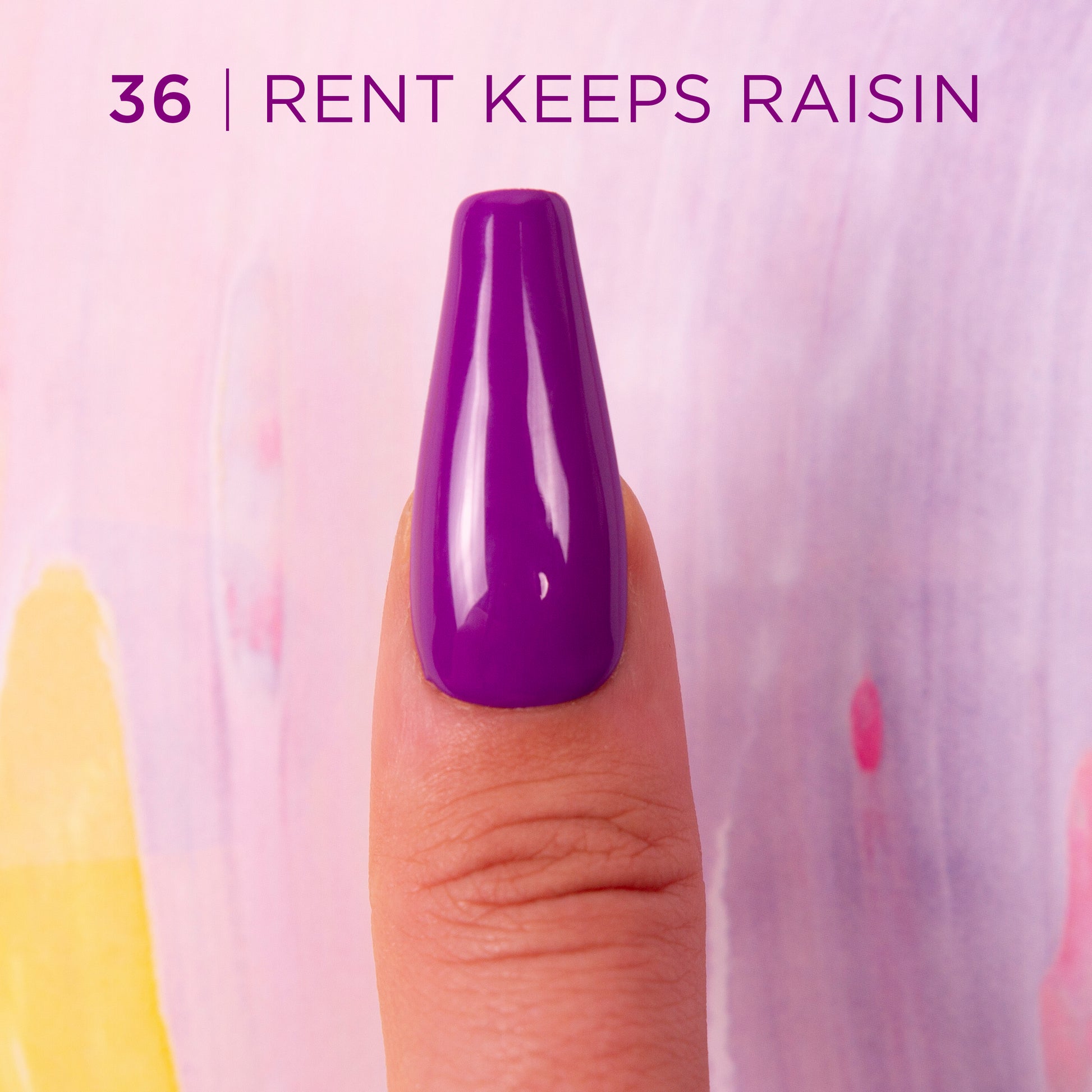 #36 Gotti Gel Color - Rent Keeps Raisin - Gotti Nails