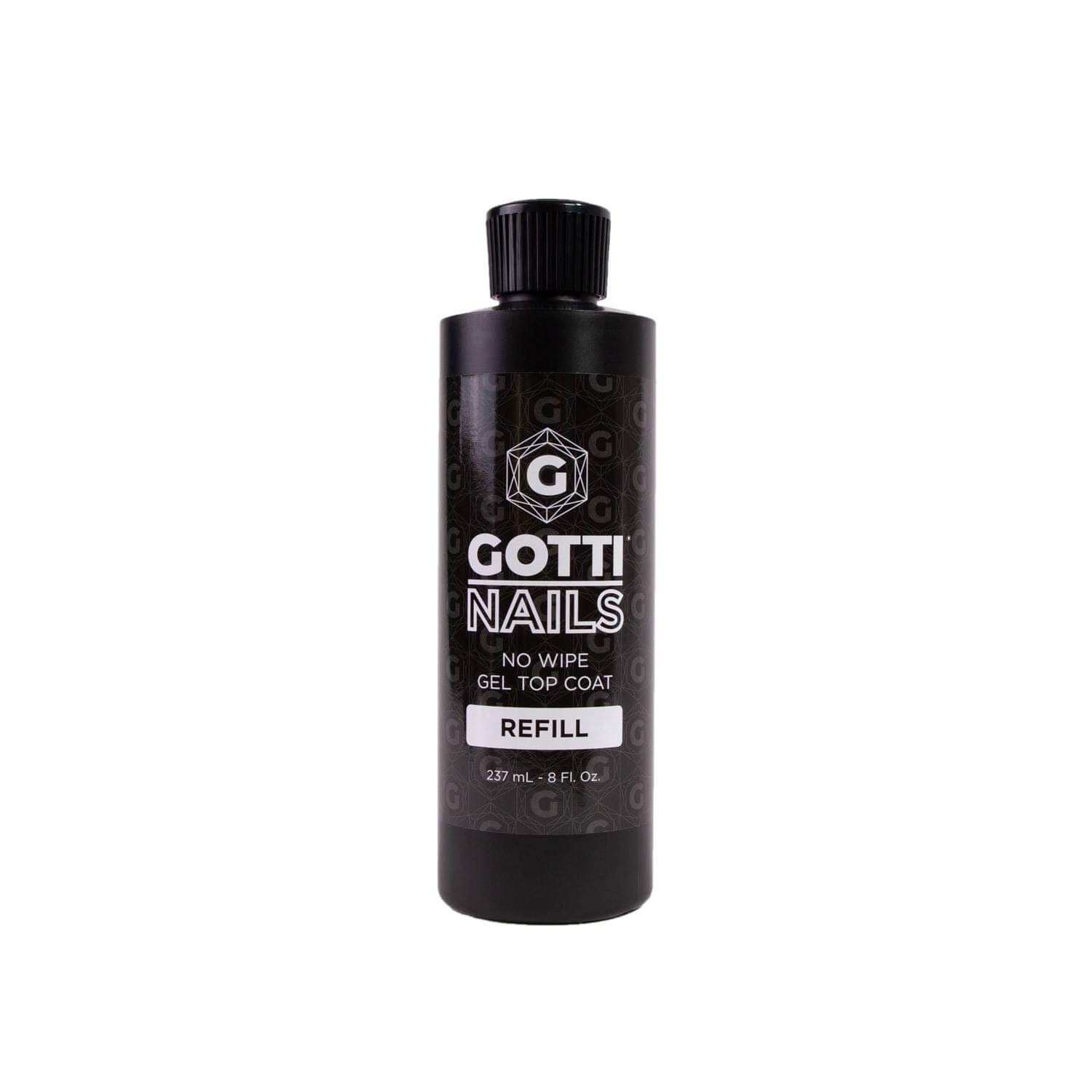 Gotti Nails No Wipe Gel Top Coat (15mL - 0.5 fl oz.) - Gotti Nails